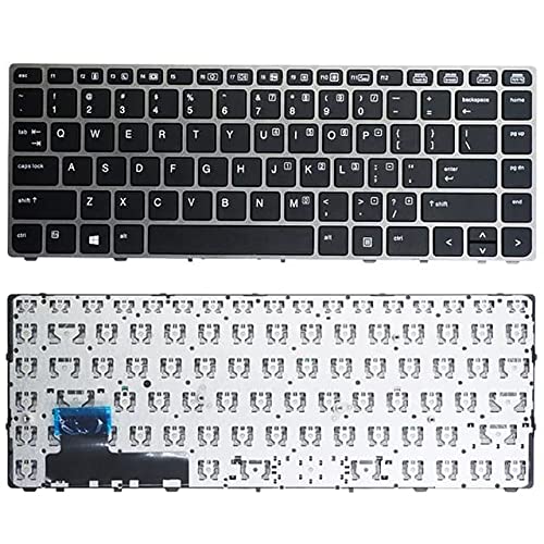 WISTAR Laptop Keyboard Compatible for HP Elitebook Folio 9470 9470m 9480 9480m Series (Non Pointer)